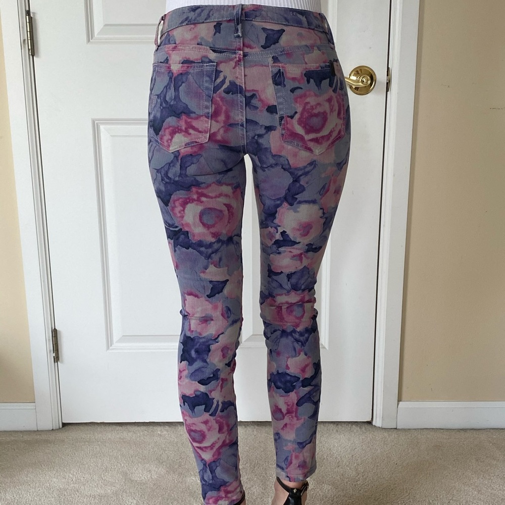 Floral Joe’s Jeans Size 25 - Picture 4 of 14